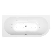 Polysan Viva L wanna z hydromasażem 175x80x47cm Attraction Hydro-Air chrom 70119.4010
