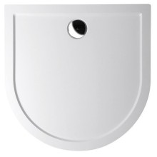 Polysan ISA 100 brodzik prysznicowy kompozytowy półokragły100x100cm biały 72888