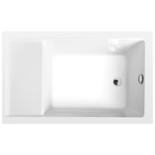 Polysan JAZZ wanna z siedziskiem 120x75x39cm biały 72913