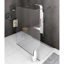 Polysan MODULAR SHOWER jednoczęściowa ścianka WALK-IN 1200mm MS4-120