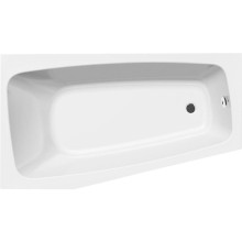 Aqualine BEROUNKA wanna narożna 160x90x42 cm lewa biały A1690