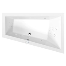 Polysan Triangl R wanna z hydromasażem 180x120x50cm Highline Hydro chrom 20611.5010