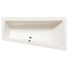 Polysan ANDRA R wanna asymetryczna 180x90x45cm ivory 78771.40
