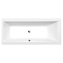 Polysan CLEO wanna prostokątna 160x70x48cm biały mat 73611.11