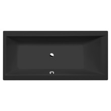 Polysan CLEO wanna prostokątna 160x75x48cm czarny mat 93611.21