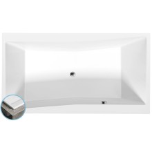 Polysan QUEST SLIM wanna prostokątna 180x100x49cm biała 78511S
