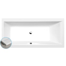 Polysan CLEO SLIM wanna prostokątna 160x75x48cm biała 93611S