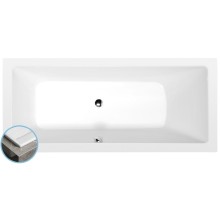 Polysan MIMOA SLIM wanna prostokątna 170x75x39cm biała 71709S