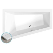 Polysan TRIANGL L SLIM wanna asymetryczna 180x120x50cm biała 19611S