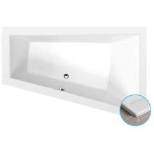 Polysan TRIANGL R SLIM wanna asymetryczna 180x120x50cm biała 20611S