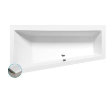 Polysan ANDRA L SLIM wanna asymetryczna 170x90x45cm biała 81111S