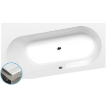 Polysan ASTRA WL SLIM wanna asymetryczna 165x90x48cm biała 30611S
