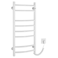 SUPE elektryczna suszarka na ręczniki 360x800mm 107W biały SU140 Aqualine