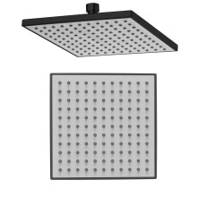 Deszczownia 200x200mm ABS/czarny mat SC164B Aqualine