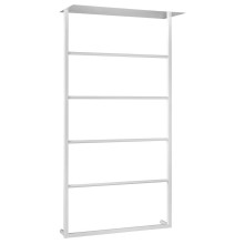 SKA ścienny wieszak na ręczniki z półką 604x1184x252mm biały mat SKA712 Sapho