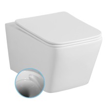 PORTO wc wiszące Vortex Rimless 355x52cm biały PZ102V Sapho