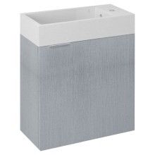 Sapho LATUS IV szafka umywalkowa 49.5x50x24.5cm dąb srebrny LT410-1111