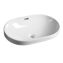 Sapho LIMA umywalka ceramiczna 59.5x39.5 cm biały BH7022