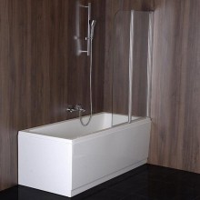 Polysan RUIZ parawan wannowy 900mm szkło czyste BSR-90