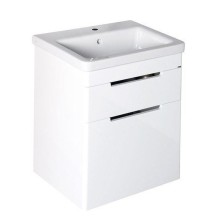 Sapho ELLA szafka umywalkowa 46.5x65x38.5cm 2 szuflady biała EL052-3030