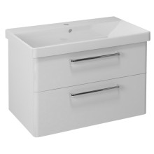 Sapho THEIA szafka umywalkowa 75.6x50x442cm 2 szuflady biała TH080-3030