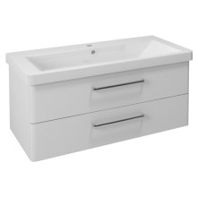 Sapho THEIA szafka umywalkowa 1014x43.5x442cm 2 szuflady biała TH105-3030