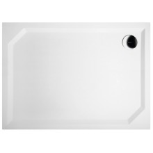 Gelco SARA brodzik prysznicowy kompozytowy 110x80cm gładki HS11080