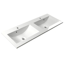 Sapho YUKON umywalka kompozytowa 120x45cm biały YU120