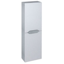 Sapho WAVE szafka wysoka 40x140x20cm biała/dąb srebrny WA250-3011