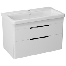 Sapho ELLA szafka umywalkowa 76.5x50x43cm 2 szuflady biała EL080-3030