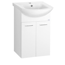 Aqualine ZOJA szafka umywalkowa 42x74x25cm biała 51045A