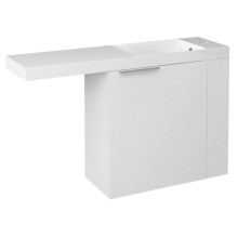 Sapho LATUS VI szafka umywalkowa 50x50x22cm prawa biała (55830) LT610-3030