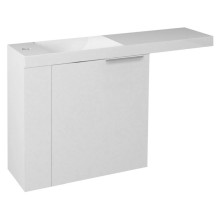 Sapho LATUS VI szafka umywalkowa 50x50x22 cm lewa biała (55835) LT615-3030