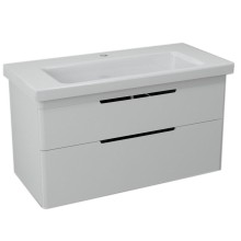 Sapho ELLA szafka umywalkowa 957x50x428cm 2 szuflady biała EL100-3030