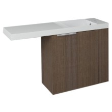 Sapho LATUS VI szafka umywalkowa 50x50x22 cm prawa sosna rustykalna LT610-1616