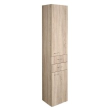 Aqualine ZOJA/KERAMIA FRESH szafka wysoka 35x184x29cm dąb platin 51222