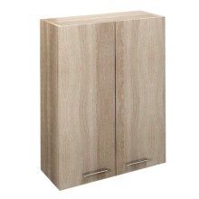 Aqualine ZOJA/KERAMIA FRESH szafka wisząca 50x76x23cm dąb platin 51304