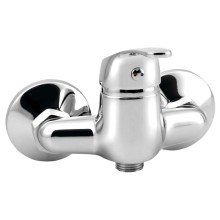 Aqualine AQUALINE 35 bateria prysznicowa ścienna 100mm rozstaw chrom 52156