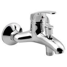 Aqualine AQUALINE 35 bateria wannowa ścienna 100mm rozstaw chrom 52158