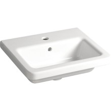 Sapho CITY umywalka ceramiczna 50x40cm biała KE050