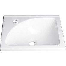 Aqualine Umywalka meblowa kompozyt 40x32 cm biała LM408
