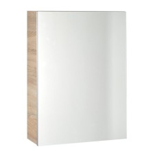 Aqualine VEGA szafka z lustrem 50x70x18cm dąb platin VG850