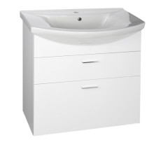 Aqualine ZOJA szafka umywalkowa 71.5x74x34 cm biała 51071A