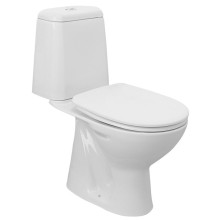 Aqualine RIGA kompakt WC przycisk 3/6l odpływ pionowy biały RG801