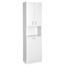 Aqualine SIMPLEX ECO szafka wysoka z koszem na bieliznę 50x180x30cm SIME510
