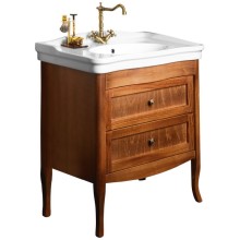 Sapho RETRO szafka umywalkowa 73x80x46.5cm buk 1654