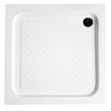Aqualine Brodzik prysznicowy samonośny akrylowy 90x90x15cm BTTQ90
