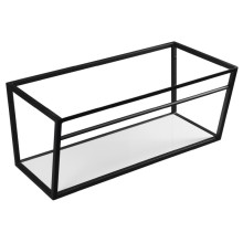 Sapho SKA konsola pod umywalkę z półką 900x400x460mm czarny mat SKA103
