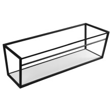 Sapho SKA konsola pod umywalkę z półką 1200x400x460mm czarny mat SKA104