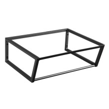 Sapho SKA konsola pod umywalkę 600x200x460mm czarny mat SKA201